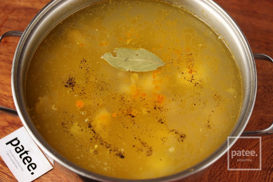 Куриный суп с булгуром и перепелиными яйцами - Шаг 12