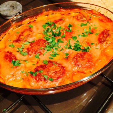 Запеченные ленивые голубчики по-домашнему - Шаг 7