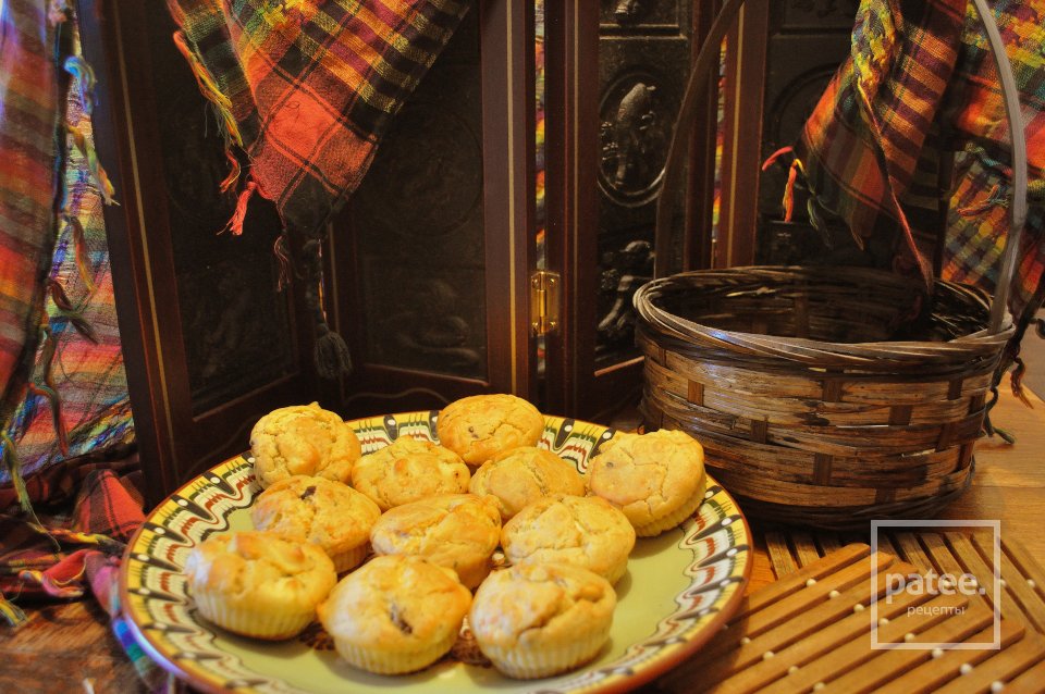 Закусочные кексы с сыром и оливками - Шаг 10