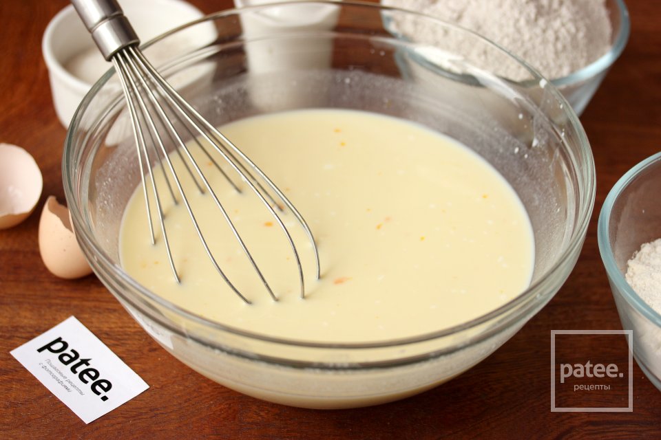 Заварные блины из ржаной муки - Шаг 4