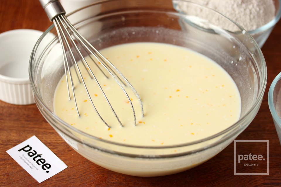 Заварные блины из ржаной муки - Шаг 5