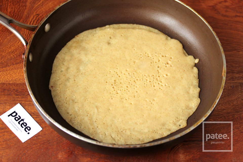 Заварные блины из ржаной муки - Шаг 11