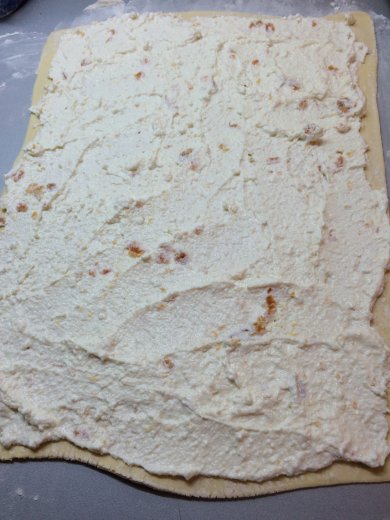 Слоенки с творожной начинкой - Шаг 1