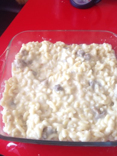 Запеченные макароны с мясом и сыром - Шаг 8