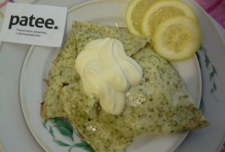 Омлет с укропом и петрушкой