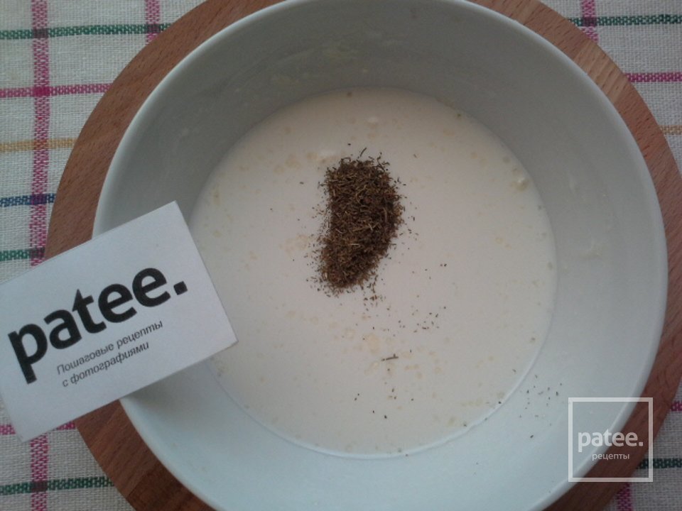 Омлет с укропом и петрушкой - Шаг 3