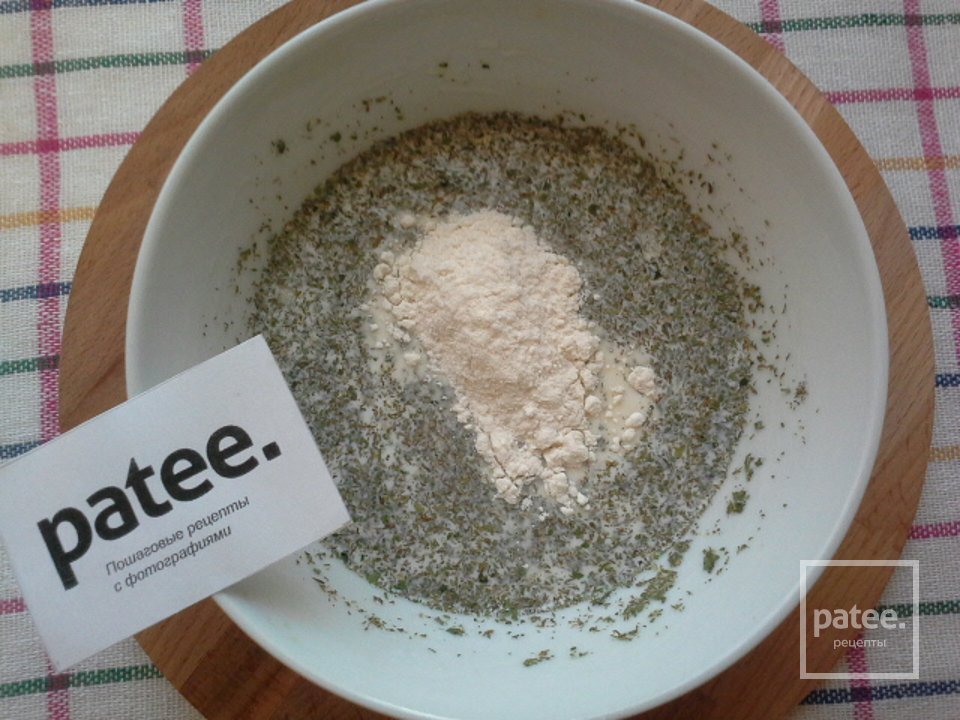 Омлет с укропом и петрушкой - Шаг 6