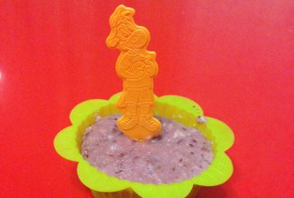 Десерт из  густой манной каши