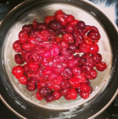 Шоколадный клафути с вишней - Шаг 4