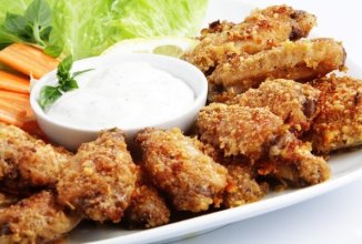 Куриные крылышки с сыром пармезан