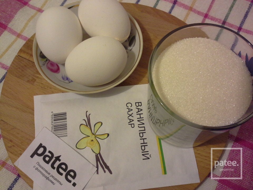 Манник с бизе - Шаг 2