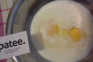 Манник с бизе - приготовление