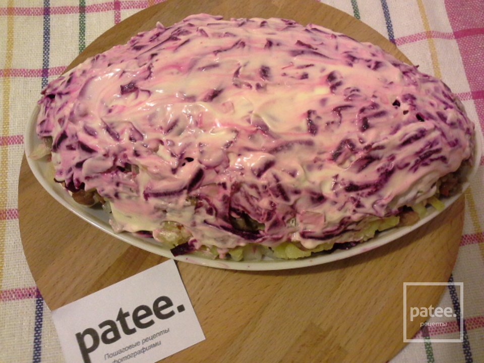 Салат "Золотая рыбка" - Шаг 10