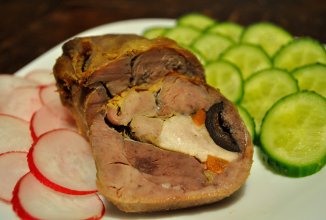 Рулет из индейки