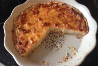 Французский луковый пирог