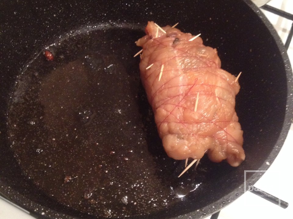 Куриный рулет - Шаг 10