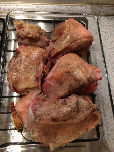 Индейка, запеченая с чесноком и розмарином - Шаг 3