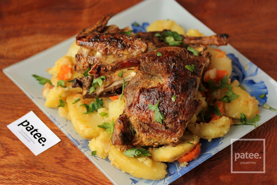 Запечённый цыплёнок с картофельным гарниром - Шаг 15