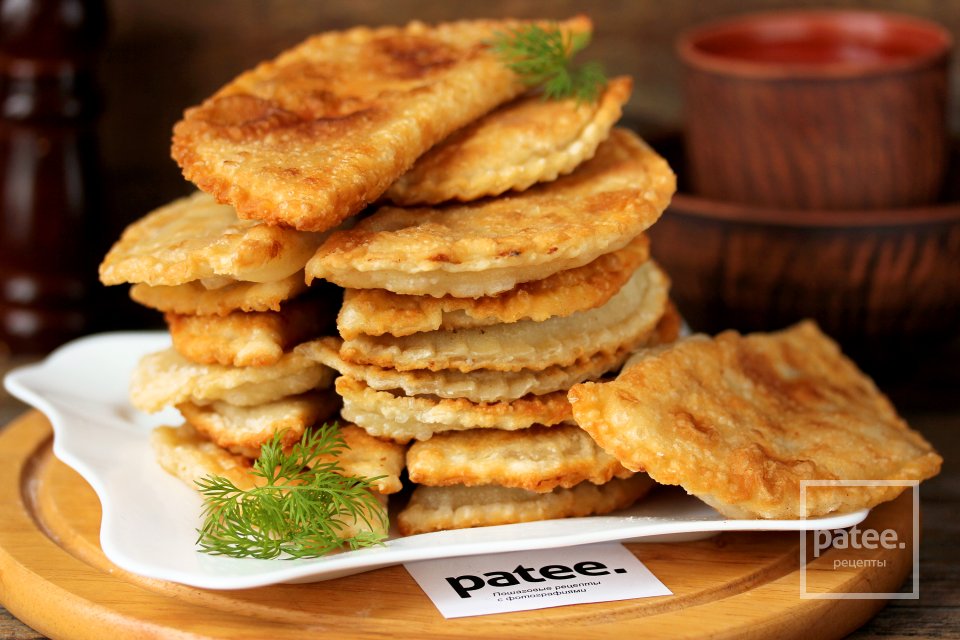 Хрустящие чебуреки (тесто на майонезе) - Шаг 17