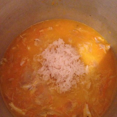 Плов из курицы и моркови - Шаг 8