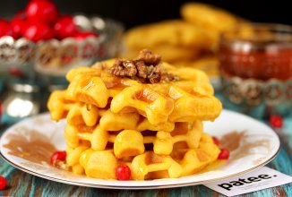 Тыквенные вафли