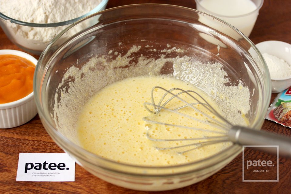 Тыквенные вафли - Шаг 3