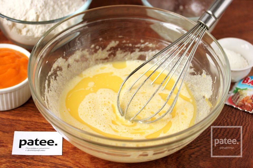 Тыквенные вафли - Шаг 4