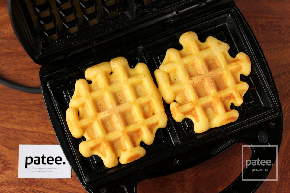 Тыквенные вафли - Шаг 11