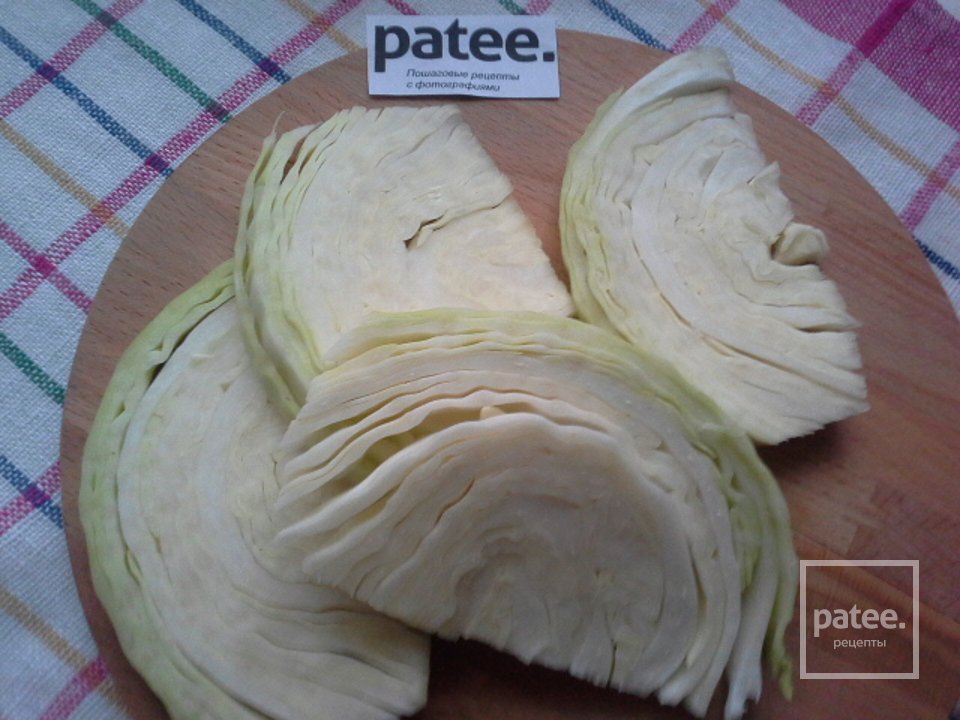 Тушеная капуста под горчичным соусом - Шаг 2