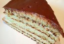 Блинный торт со сметанным кремом