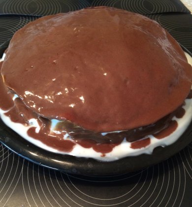 Блинный торт со сметанным кремом - Шаг 2