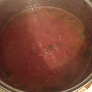 Суп с красной фасолью. - Шаг 10