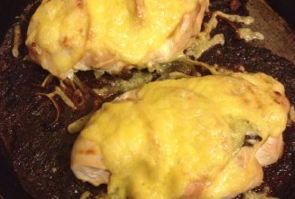 Нежное куриное филе с хурмой