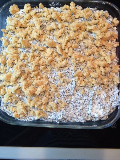 Творожно маковая запеканка с овсяной прослойкой - Шаг 1