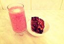 Малиново-кефирный смузи