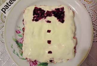 Винегрет с рыбой "Смокинг"