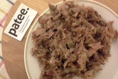 Винегрет с рыбой "Смокинг" - приготовление