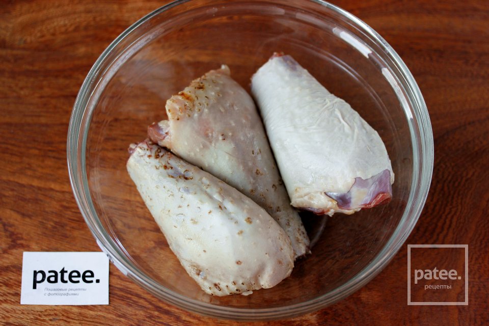 Голени индейки, запечённые в апельсиново-горчичном соусе - Шаг 6