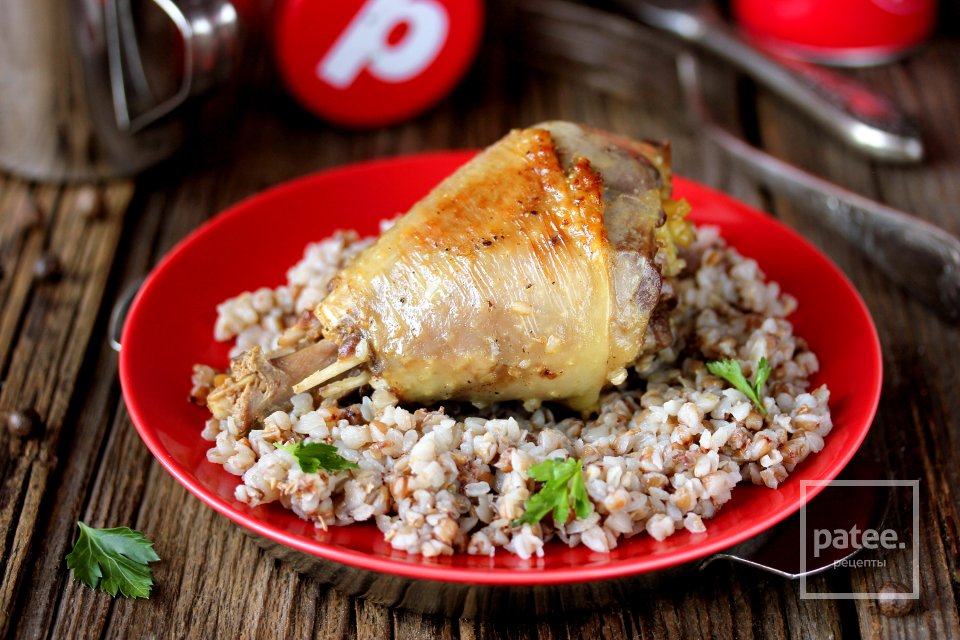 Голени индейки, запечённые в апельсиново-горчичном соусе - Шаг 13