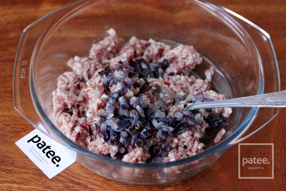 Голубцы из краснокочанной капусты - Шаг 3