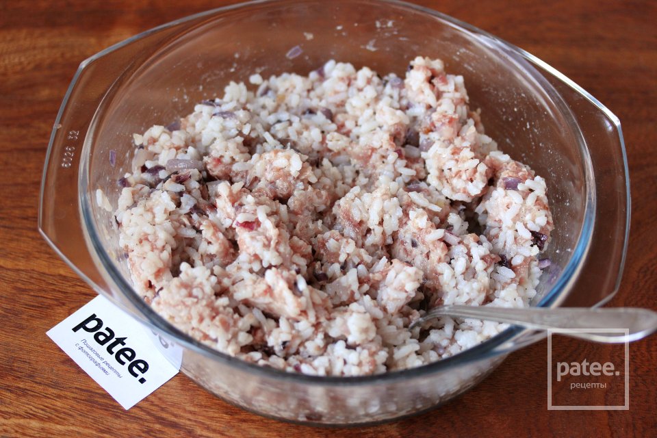 Голубцы из краснокочанной капусты - Шаг 5