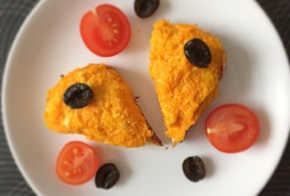 Бутерброды с морковью и сыром