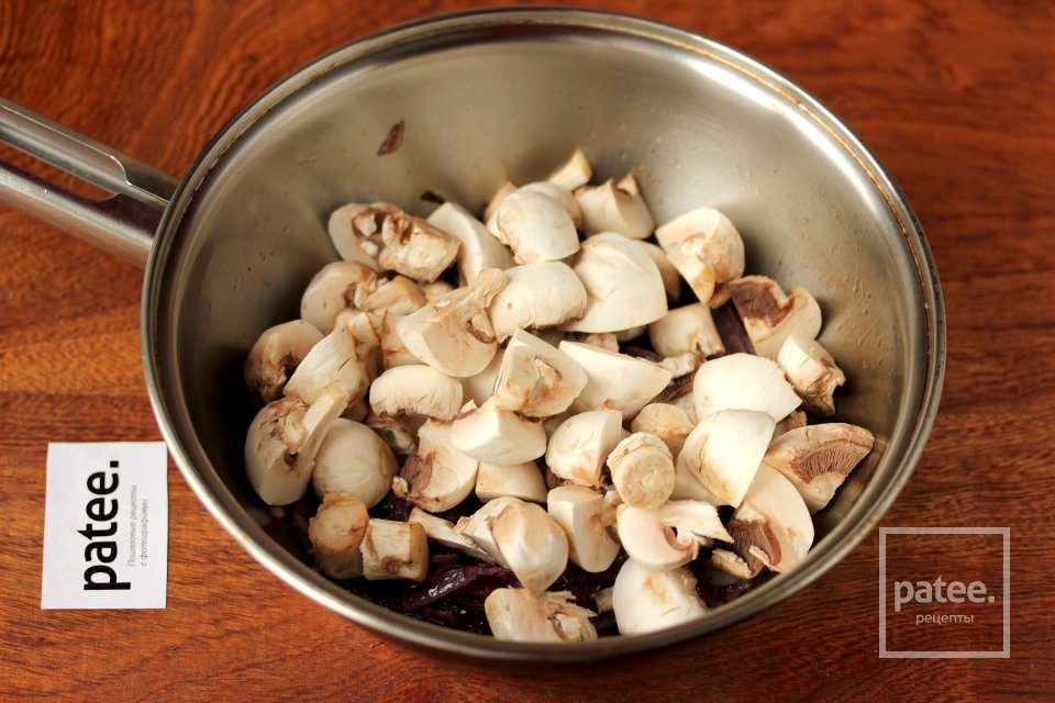 Шампиньоны в сливочном соусе - Шаг 5