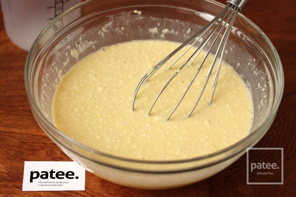 Кукурузные блины - Шаг 7