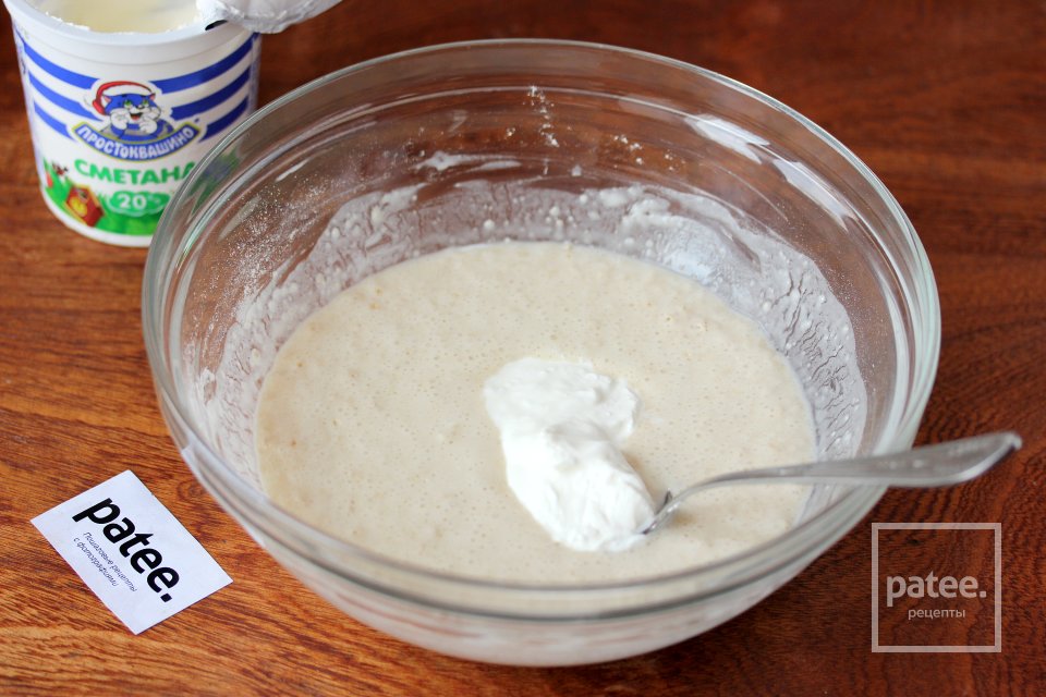 Сырные лепёшки на сметане - Шаг 6