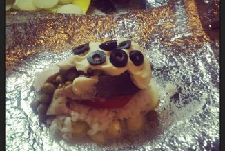 Рыба запеченая в фольге