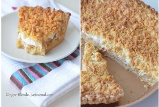 Пирог "Мечта" c яблоками