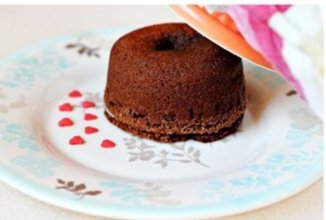 Брауни с жидкой начинкой