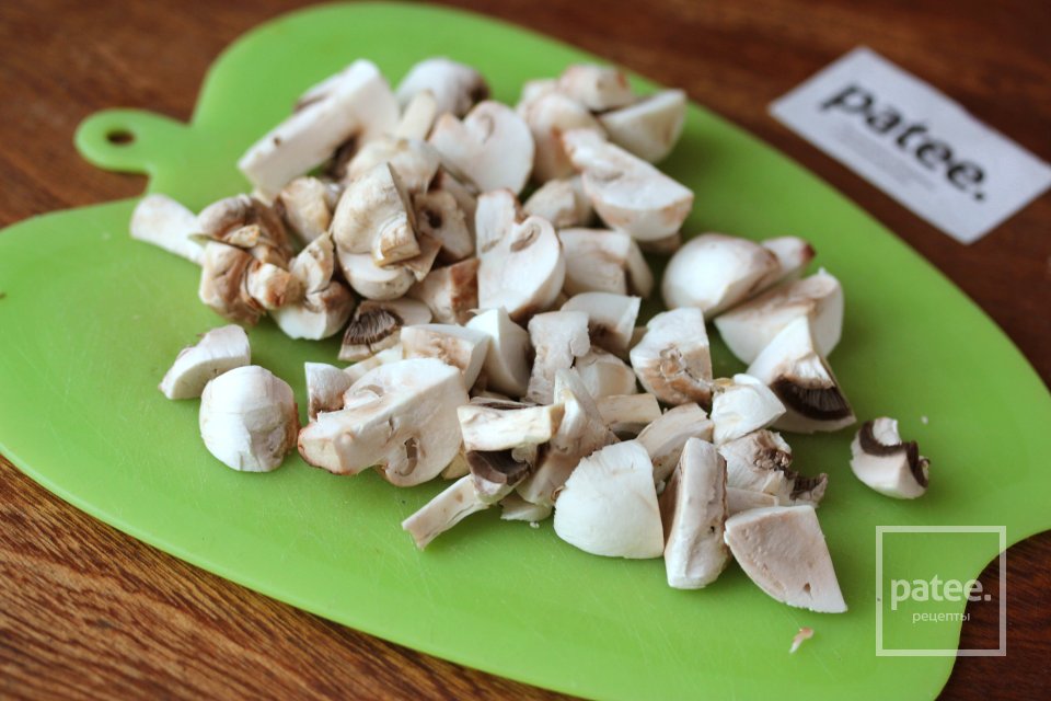 Равиоли с рыбой и грибами - Шаг 7