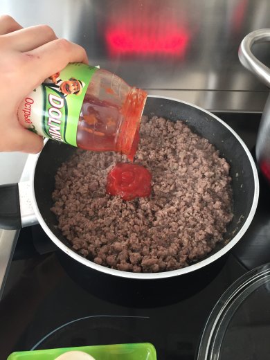 Паста с мясной подливой - Шаг 4